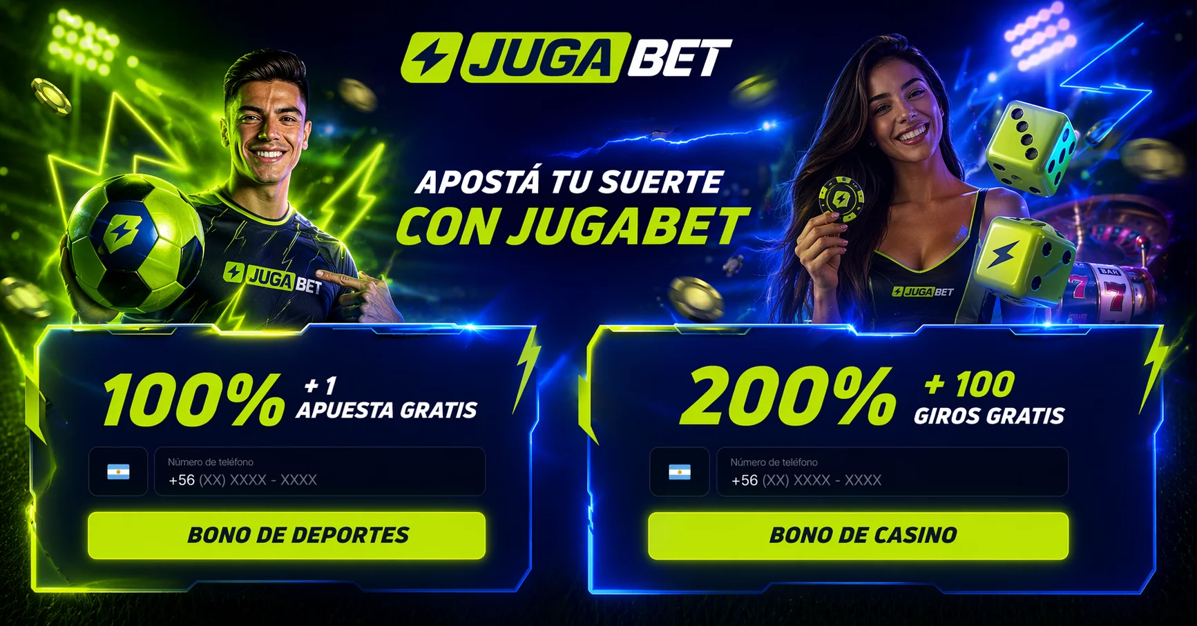 Jugarbet — hero